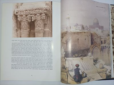 הכותל
מאיר בן-דב & מרדכי נאור, זאב ענר
יצא לאור ע"י הוצאת משרד הבטחון, בשנת 1981, מכיל 282 עמודים