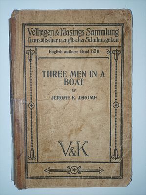 נדיר! שלושה בסירה אחת (מלבד הכלב)
-שנת הוצאה 1925
-Three Men in a Boat - To Say Nothing of the 