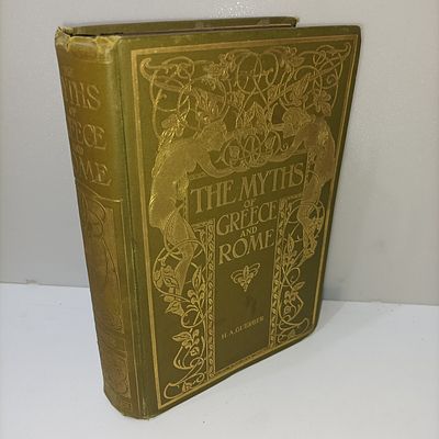 המיתוסים של יוון ורומא
The Myths of Greece and Rome by H.A. Guerber. -שנה -1912 
-אנגלית 
-כתמי 