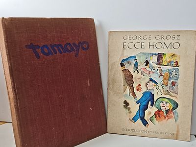 2 ספרים יקרי ערך. 
- אמן ג'ורג' גרוס
Ecce Homo by George Grosz introduction by Lee Revens 
