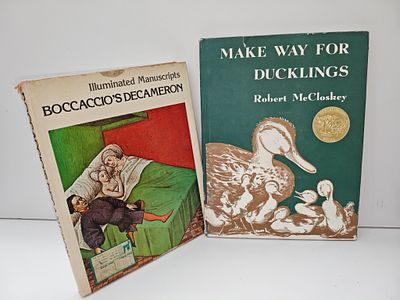 - פנה מקום לברווזונים -Make Way for Ducklings Hardcover- 1969 by Robert McCLOSKEY 
- Pognon 