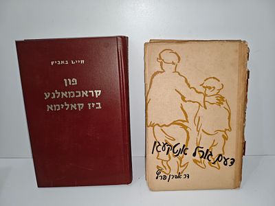 - דעם גורל אנטקעגן : (רשימות פון א דאקטאר) / פון אהרן פרץ (פערציקאוויץ).( הקדשת המחבר בכתב ידו) 