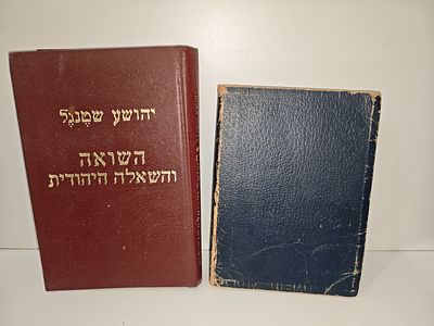 - השואה והשאלה היהודית / יהושע (אלכסנדר) שטנגל.
-פוגרום - ספר הקרב / גרוסארד סרז', Pogrom / 