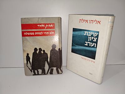 - שיבת-ציון וערב : פרקי עיון ומעשה/ אליהו אילת יצא לאור ע"י הוצאת דביר, בשנת 1974, מכיל 461 