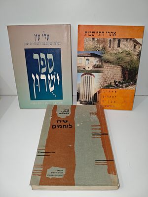 - לוט ספרים
- ספר ישרון : במלאת שבעים וחמש שנים להסתדרות ישרון / עורך - מיכאל ששר (שרשבסקי).
- 