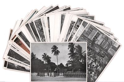 Антибританские АГИТкартинки-вкладыши (50шт.). Серия: "Разбойничье государство-Англия". Размер 