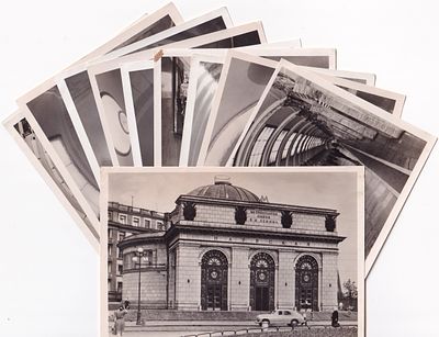 Подборка из 10 фотографических открытых писем "Ленинградское метро". Изд. "Ленфотохудожник" 