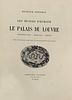 Gustave Geffroy "Le Palais du Louvre/Лувр". Золотой обрез. Цельнокожанный переплет. Изд. Изображение - 3