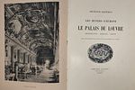 Gustave Geffroy "Le Palais du Louvre/Лувр". Золотой обрез. Цельнокожанный переплет. Изд. Изображение - 4