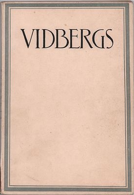 O. Liepins "Sigismund Vidbergs". Monographie. Verlag K. Rasins. Рига 1942г., 149стр. Надрыв 