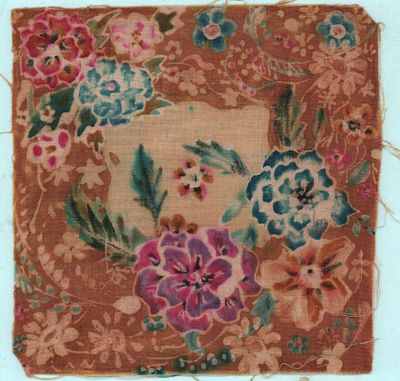 Образец Батика. Вторая половина 20 века. Размер: 14,5х14,5см..