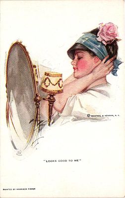 Открытое писмьо "Мне нравится". Изд. Reinthal & Newman, б.г., 9 х 14 см