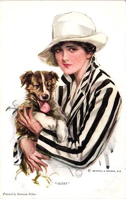 Открытое письмо "Alert". Изд. Reinthal & Newman, б.г., 9 х 14 см