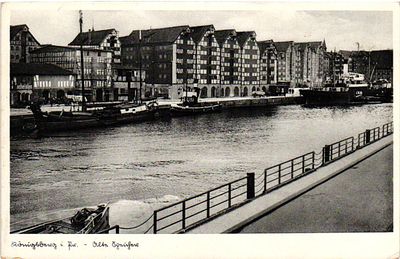 Открытое письмо "Кенингсберг". Изд. Schoning & Co, б.г., 9 х 14 см