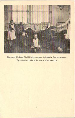 Открытое письмо "Учреждение Внутреннего миссионерского общества Церкви Финляндии. Отделение 