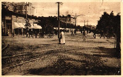 Открытое письмо "Выборг". Изд. O.Y., б.г., 9 х 14 см. Незначительные потертости уголков.