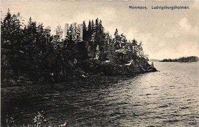 Открытое письмо "Монрепо". Б.м. и б.г., 9 х 14 см