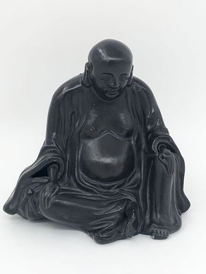 Большой размер. Хотэй. Конец XXв. Металл. Высота 18см. Дефект пальца левой ноги.