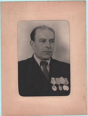 Фото на паспарту "Портрет мужчины". Производство мастерские ТЛК, арт. № ЛГ-87-900-218. Размер 