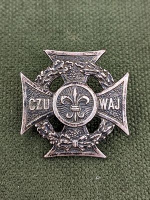 Харцерский крест (Krzyź Harceski) - главная награда и знак отличия польских скаутов (харцеров). 