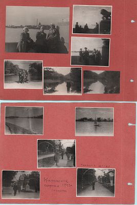 Подборка из пятнадцати (15шт.) фотографий "Кировские острова". 1940г. Размер: 11,5х8см., 5,5х7 