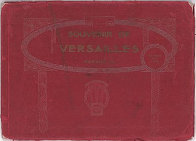 Альбом "Воспоминание о Версале" (Sovenir de Versailles). Двенадцать (12шт.) видов. Размер: 22 