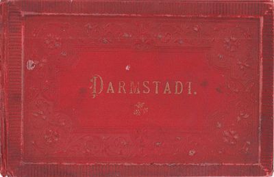 Альбом "Darmstadt" (Дармштадт). Восемь (8шт.) видов. Размер: 17х11см. Загрязнения, частичные 