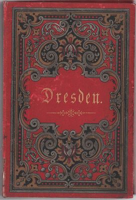 Альбом "Dresden" (Дрезден). Двенадцать (12шт.) фототипий. Фот. И печать "Stengel & Markert". 