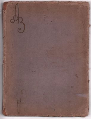 Тетрадь для самостоятельных работ по географии ученицы гимназии. Составил А.П. Нечаев. Издание 