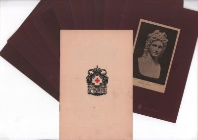 Набор Императорского Эрмитажа "Античные скульптуры" (12шт.). Изд. Т-во "Р. Голике и А. 