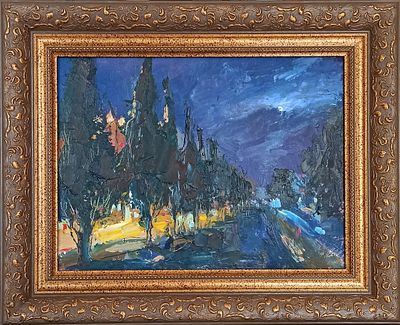 Братко М.Г. Восточная 2018 г. Холст, масло 40Х30. Братко Максим Георгиевич. Современный 