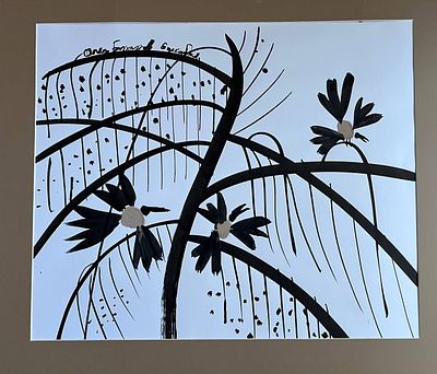 Бухаров О.А. Птицы-2 2011г. Бумага, смешаная техника 50Х60. Бухаров Олег Александрович Родился 