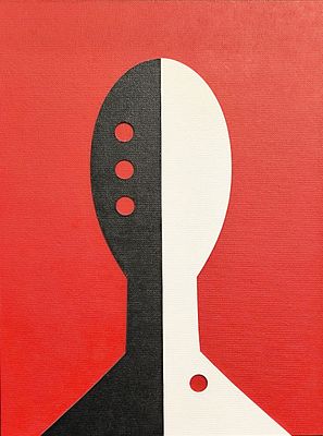 Таксис А.Г. Пальба 2017 г., орг., эмали 60Х45(в раме 66Х51). Таксис Антон Гарьевич (1956 г.р.) 