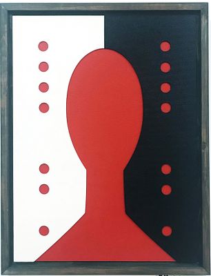 Таксис А.Г. Гульба 2017 г., орг., эмали 60Х45(в раме 66Х51). Таксис Антон Гарьевич (1956 г.р.) 