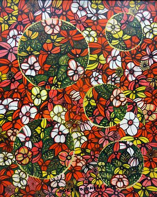 Воронова Люся. Весна 2018 г. Холст, масло 100Х80. Воронова Люся (Людмила Владимировна) (1954 