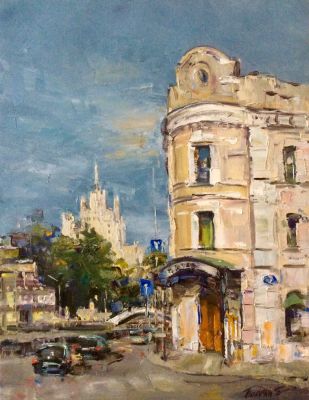 Елена Полуян
&laquo;У Чугунного моста&raquo;
45х35 см., холст, масло, 2020 год. Полуян Елена Николаевна 1975 