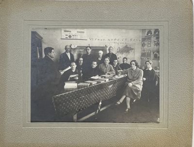 Фото. Звенигородские курсы. IV группа старых большевиков XIV созыва. 20Х26см ЕЛ-5