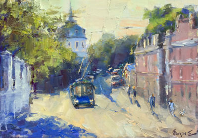 &laquo;Свет весны&raquo;
35х50 см. Холст/масло, 2023 г
Художник Елена Полуян