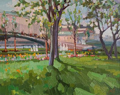 Художник
Чижова Виктория Викторовна."На Болотной набережной"
холст, масло
40х50 см
2024 г
В багете