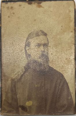 Визит-портрет до 1917г. Мужчина. Фотография Р.Картер в Туле. Жг-1