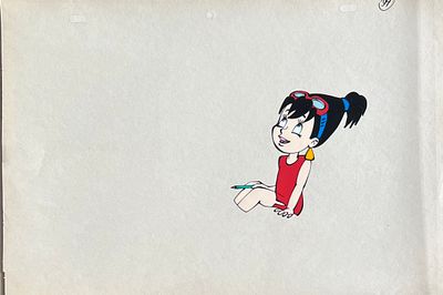 Фаза движения из мультфильма &laquo;Незнайка на Луне&raquo; (1997; худ.-пост. О. Новосёлова). СССР, студия 