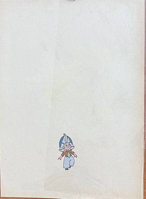 Фаза движения из мультфильма &laquo;Незнайка на Луне&raquo; (1997; худ.-пост. О. Новосёлова). СССР, студия 