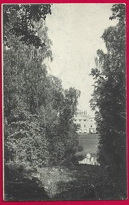 Павловск. Вид на дворец от Аполлона. фототипия Дресслера. П-9535
