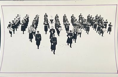 Фотография. Оркестр почетного караула. Штамп на обороте: Заслуженный работник культуры РСФСР 