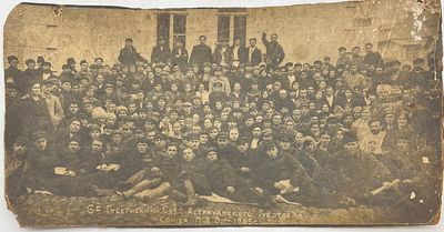 Фотография. 6-й Губернский Съезд Астраханского Губ отдела Союза П.В.П. -1925г. 19,5х37,5см. 