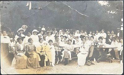 Фото открытка. Железноводск. Смирновский источник. 1914г. Нл-31