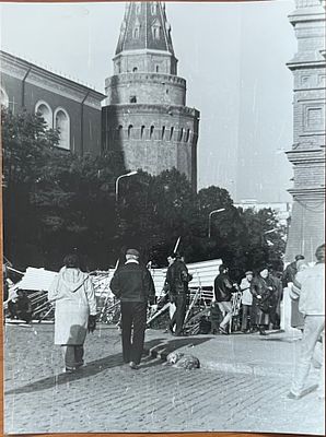Фотография. Октябрьский переворот 1993 года. 24х18см. П-11а