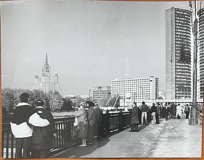 Фотография. Октябрьский переворот 1993 года. 20х26см. П-11а