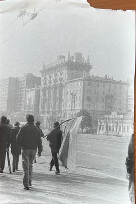 Фотография. Октябрьский переворот 1993 года. 29х19см. П-11а