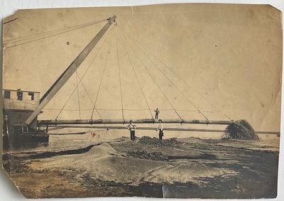 Баку. Слив мазута. 1905г. 10х15см. НЛ-47.